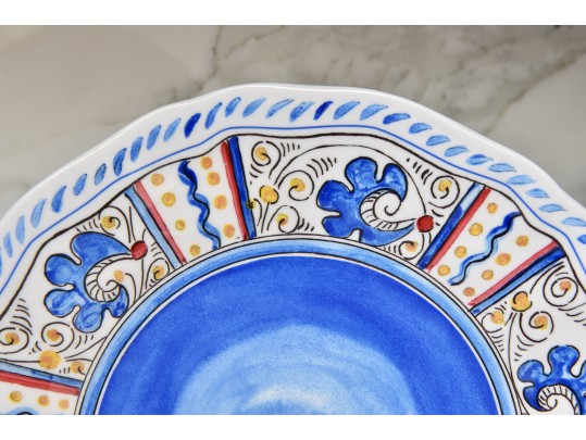 Collection Of La Cadeaux Melamine Outdoor Dining Dinnerware