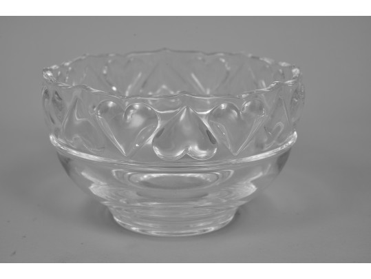 Six Panel Bowl And Heart Rimmed Bowls By Tiffany & Co.