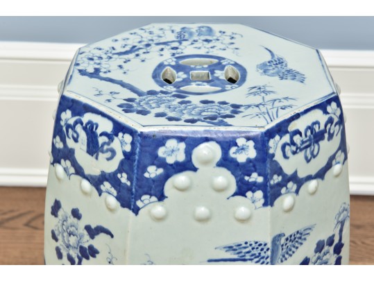 Chinese Export Porcelain Garden Stool