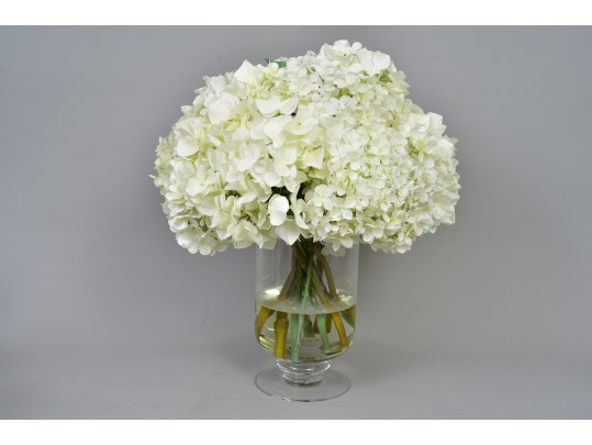 Diane James Designs Faux Hydrangea Floral Arrangement