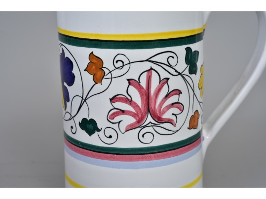 Deruta Italian Bowl And Pitchers