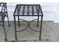 Metal Patio Loveseat And Pair Of Tables (1 Of 2)