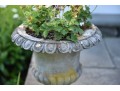 Cast Stone Garden Pedestal Urn Planter