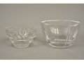 Six Panel Bowl And Heart Rimmed Bowls By Tiffany & Co.