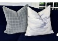 Set Of Five Custom Throw Pillows (RETAIL $1,362)