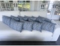 Set Of 10 Restoration Hardware Lumbar Outdoor Pillows