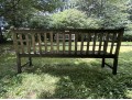 Gardeners Eden Teak Outdoor Bench