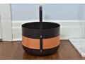 Eldvarm Emma Steel And Leather Firewood Basket (RETAIL $639)