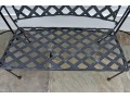 Metal Patio Loveseat And Pair Of Tables (1 Of 2)