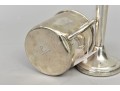 Fisher Sterling Silver Weighted Bud Vase And Ross Simons Sterling Cup