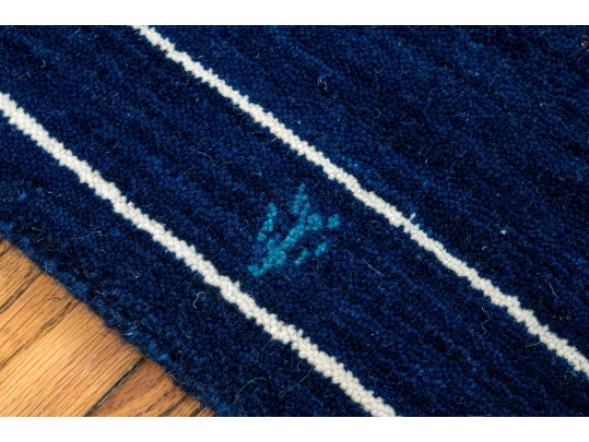 100% Hand Loom Wool Gabbeh Carpet - Made In India - 2' X 3' - NEW