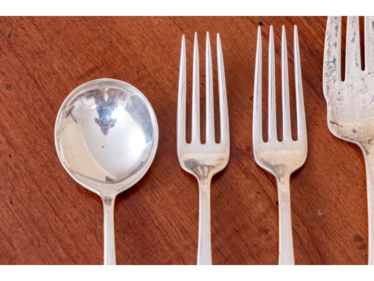 Assorted Sterling Flatware, 8.19 Ozt, Weighable