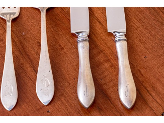 Assorted Sterling Flatware, 8.19 Ozt, Weighable