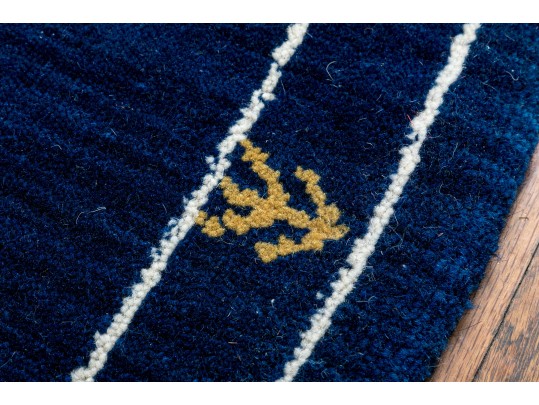 100% Hand Loom Wool Gabbeh Carpet - Made In India - 2' X 3' - NEW