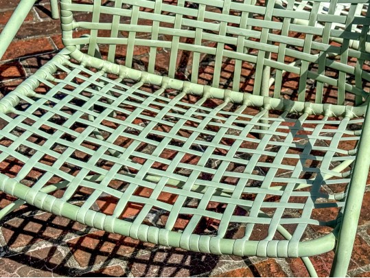 Set Of Four Brown Jordan Kantan Chairs