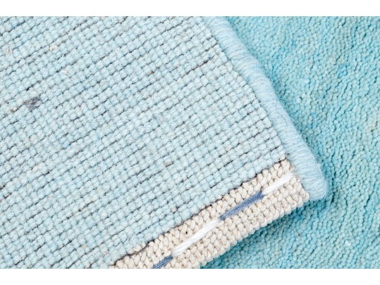 Soft Loom Made Gabbeh Wool Runner, 12'-1