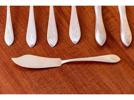 Assorted Sterling Flatware, 8.19 Ozt, Weighable