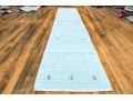 Soft Loom Made Gabbeh Wool Runner, 12'-1