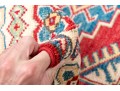Hand-knotted Wool Kazak Carpet, 3'-9