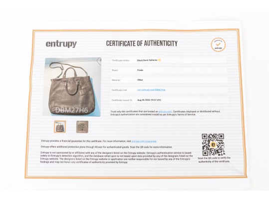 Prada Vitello Daino Tote Bag, Authenticated