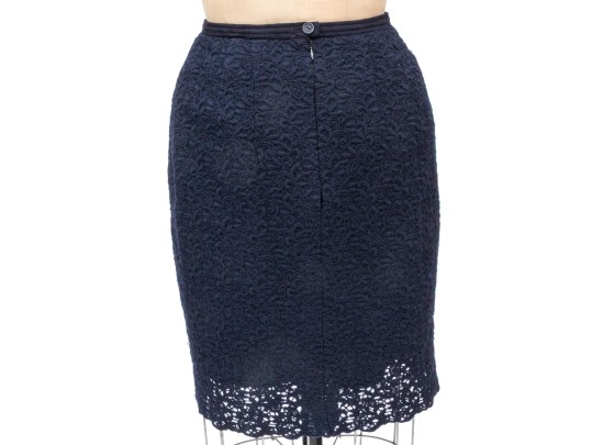 Collection Of Two Assorted Skirts; Giorgio Armani Black Label, Escada, Sizes 38 And 42