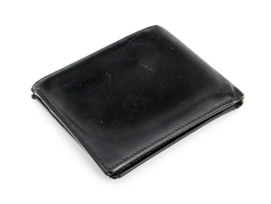 Gucci Vintage Black Leather Wallet