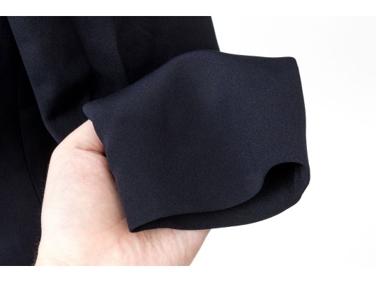 Escada Couture Fabulous Black And White Vintage Lace Paneled Blazer, Size 36