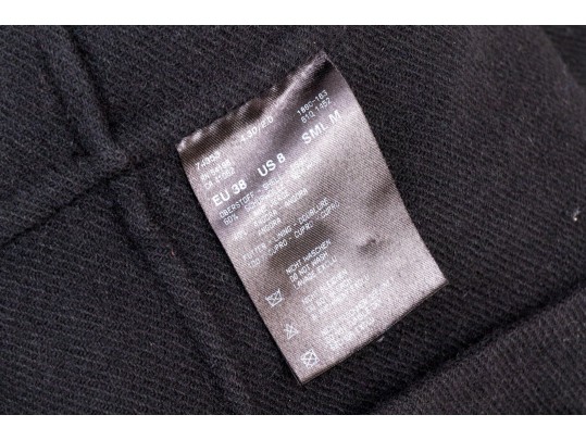 Sonia Bogner Black Wool And Angora Blazer Size 8