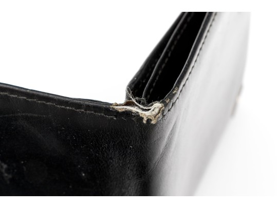 Gucci Vintage Black Leather Wallet