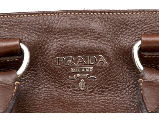 Prada Vitello Daino Tote Bag, Authenticated