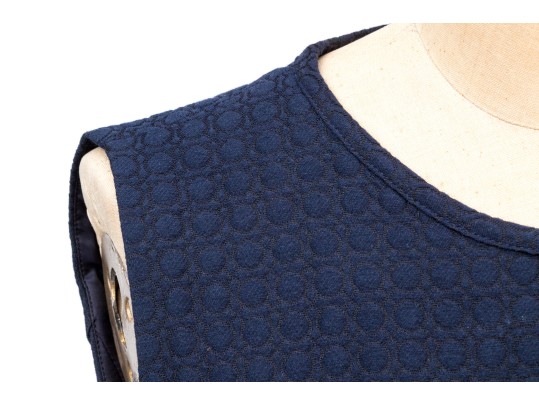 Bognar Blue Sleeveless Sheath Dress, Slze 8