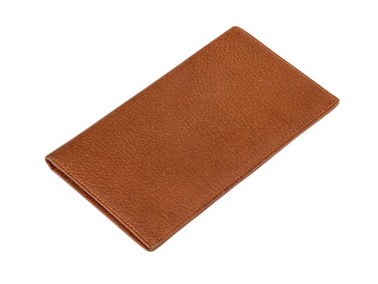 Gucci Handsome Brown Leather Billfold And Credit Card Holder