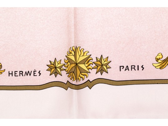 Hermès Cosmos Scarf By Philippe Ledoux, 1966