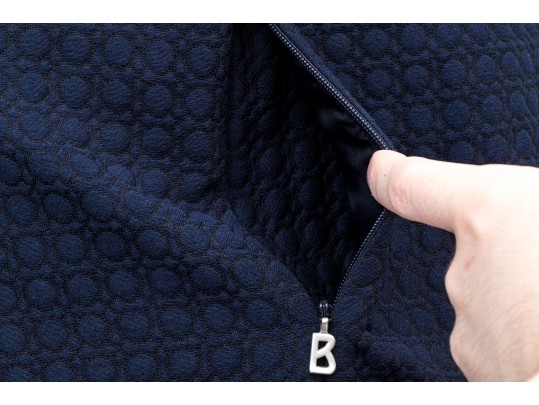 Bognar Blue Sleeveless Sheath Dress, Slze 8