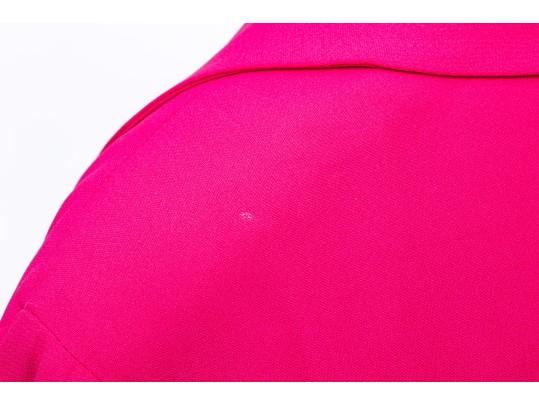 Myrene De Premonville, Paris Dark Pink Scarab Button Dress