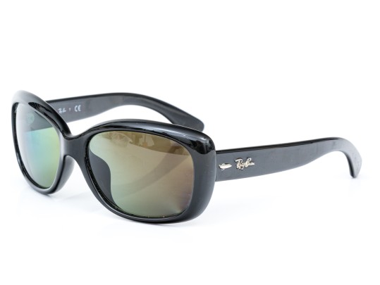 Ray-Ban Stylish Black Oversized Acrylic Sunglasses