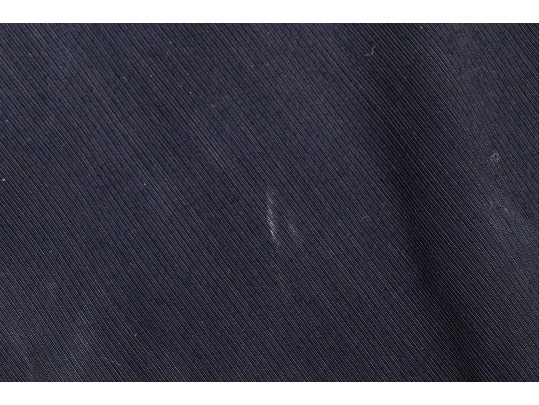 Badgley Mischka Striking Bejeweled Black Belted Suit, Size 10