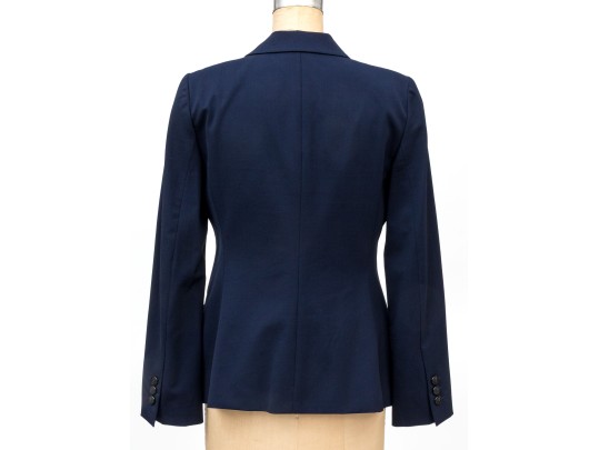 Emporio Armani Classic Navy Blue Double Breasted Blazer