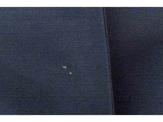 Badgley Mischka Striking Bejeweled Black Belted Suit, Size 10