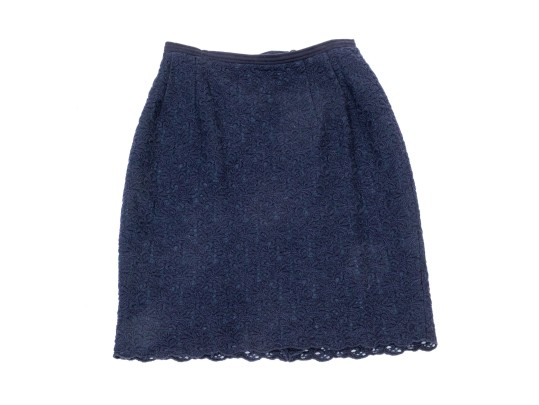 Collection Of Two Assorted Skirts; Giorgio Armani Black Label, Escada, Sizes 38 And 42