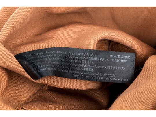 Free People Fun Brownish Orange Fuzzy Tote Bag