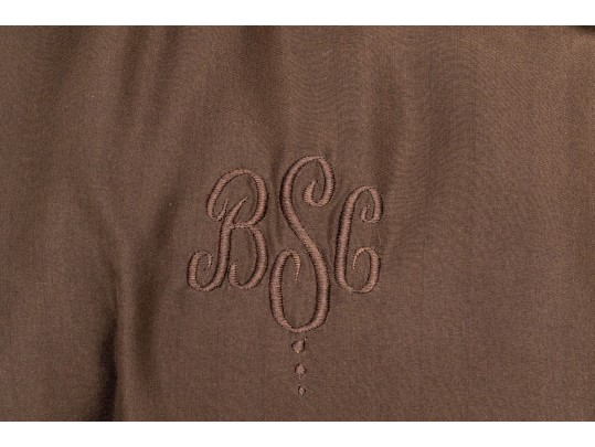 B. Altman Beautiful Vintage Collared Long Brown Mink Fur Coat, With Pockets