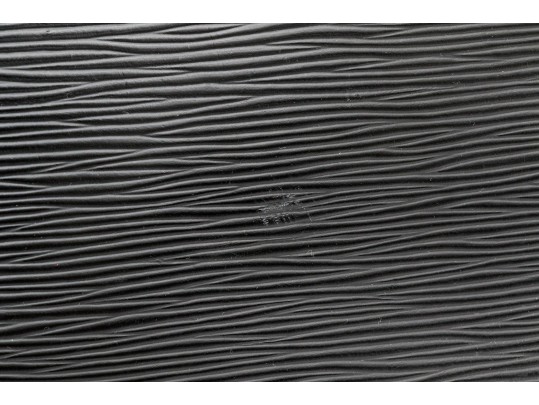 Louis Vuitton Black Epi Leather Top Zip Top Handle Briefcase, With Strap, Authenticated