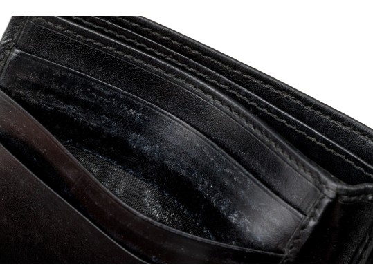 Gucci Vintage Black Leather Wallet