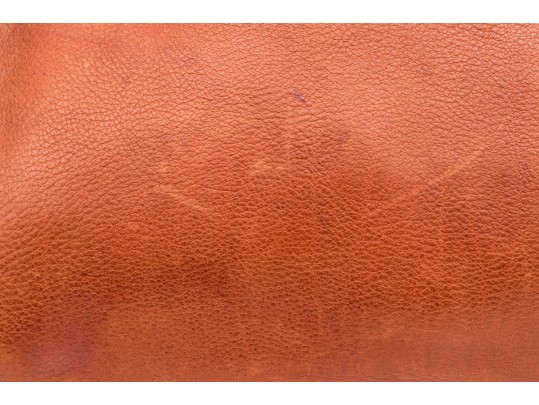 Fendi Brown Leather Structured Double Sided Twistlock Top Handle Tote