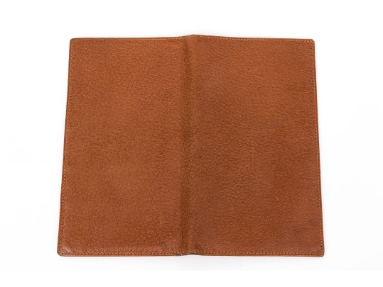 Gucci Handsome Brown Leather Billfold And Credit Card Holder