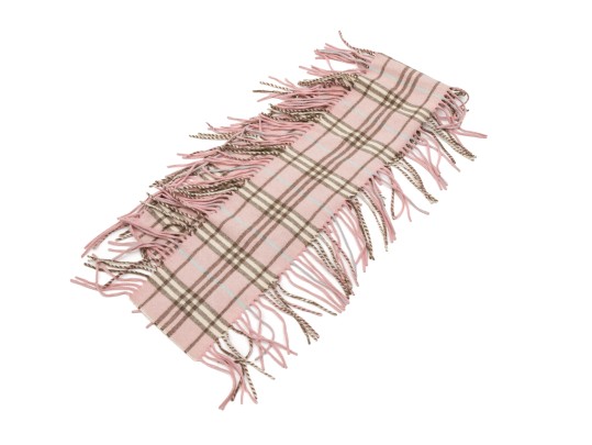 Burberry Cheerful Pink, Blue And Brown Plaid 53