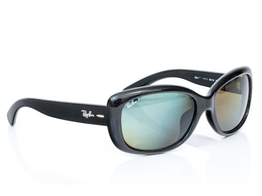 Ray-Ban Stylish Black Oversized Acrylic Sunglasses