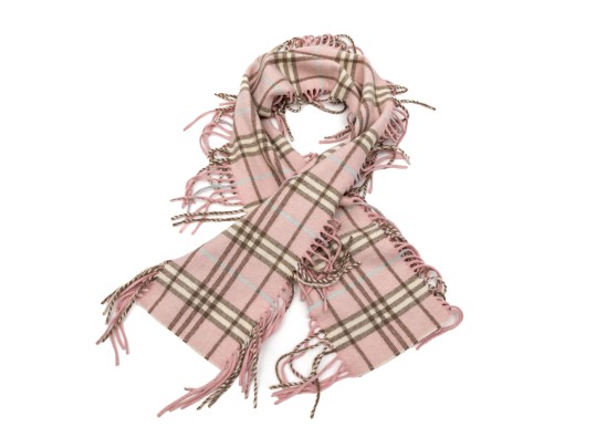 Burberry Cheerful Pink, Blue And Brown Plaid 53