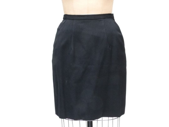 Collection Of Two Assorted Skirts; Giorgio Armani Black Label, Escada, Sizes 38 And 42